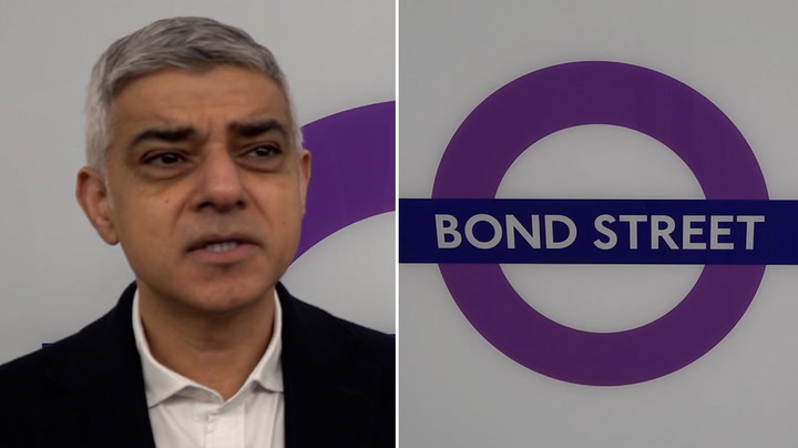 Sadiq Khan introduces first Elizabeth line stations to get high-speed mobile coverage