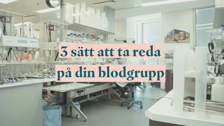 3 sätt att ta reda på din blodgrupp