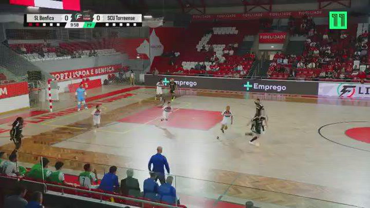 Liga Placard Futsal 23/24| Benfica 5-1 Torreense (J18, Resumo)