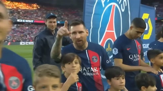 Loop. Lionel Messi y lo que no se vio de su último partido en el PSG
