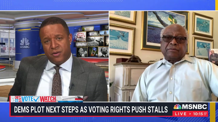 Clyburn: People Stopping Build Back Better, Voting Rights Legislation 'Supporting Autocracy Over Democracy'