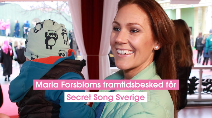 Maria Forsbloms framtidsbesked för Secret Song Sverige