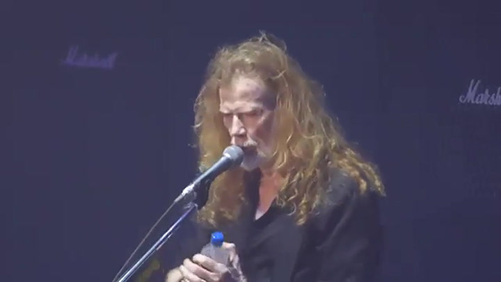 Dave Mustaine afirmó que está '100% libre de cáncer' - Fuente: Youtube