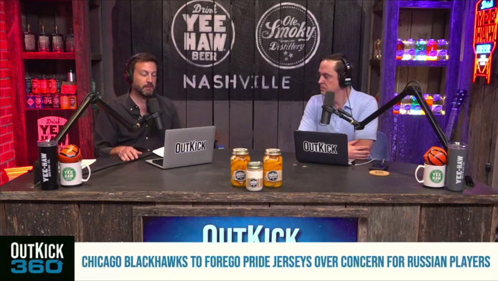 Outkick 360: Chicago Blackhawks Not Wearing Pride Jerseys