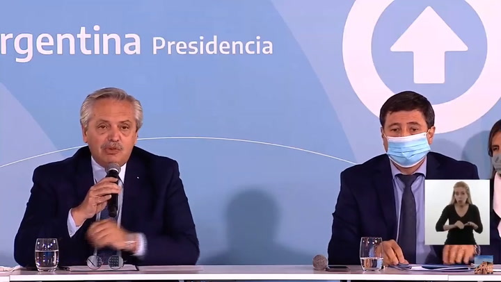 Alberto Fernández: 'Recibimos un país con 36 puntos de pobreza y 53 puntos de inflación'