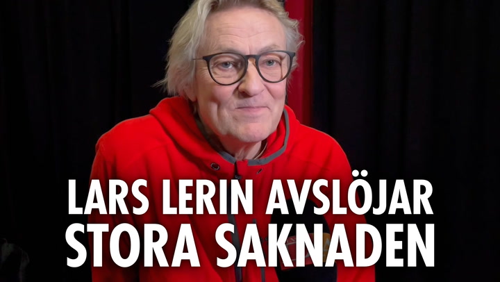 Lars Lerin om stora saknaden på ”Stjärnorna på slottet”