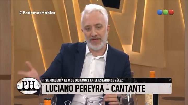 Luciano Pereyra dio detalles de los problemas de salud que sufrió siete años atrás - Fuente: Telefé