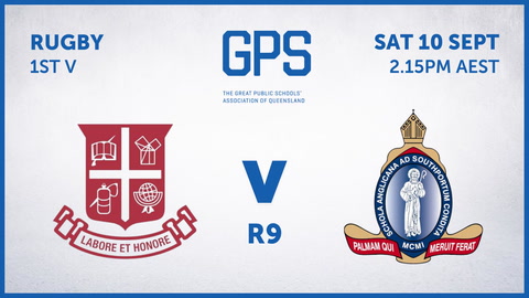 10 September - GPS QLD Rugby - R9 - IGS v TSS