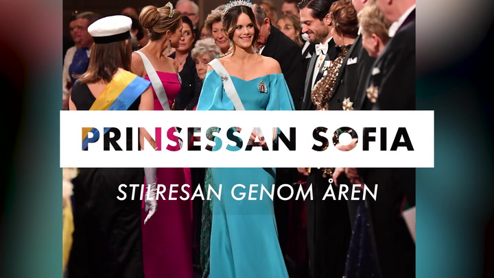 Video: Prinsessan Sofia - stilresan genom åren