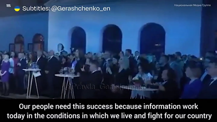 La supuesta amante de Putin dio un discurso que llamó la atención