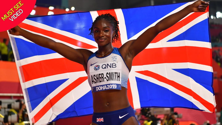 Bake Off fanatic Dina Asher-Smith delivers full silver service at