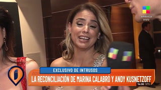 Marina Calabró reveló detalles sobre su reconciliación con Andy Kusnetzoff