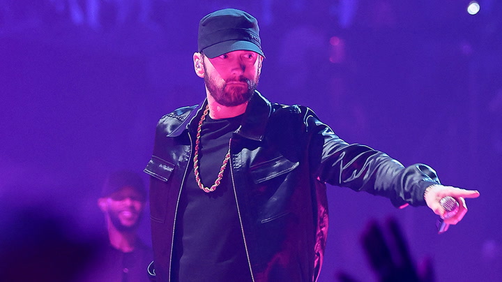 Eminem 'in talks' to headline Glastonbury 2023
