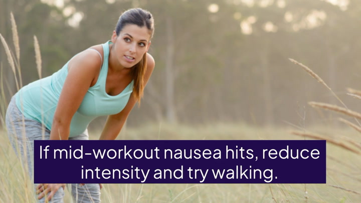 Nausea After a Workout: Causes, Prevention, Treatment