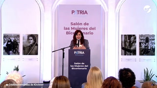 Cristina Kirchner: "Estamos en presencia de una fuerza política que no tiene un problema con las feministas, sino con las mujeres"