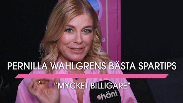Pernilla Wahlgrens BÄSTA spartips – så får hon pengarna att räcka: ”Mycket billigare”