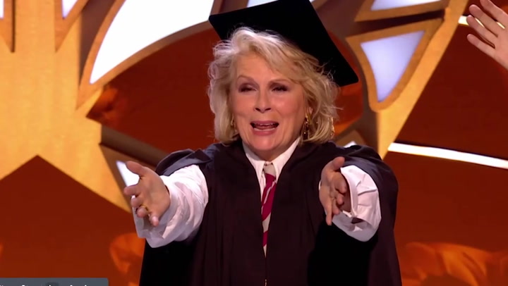 The Masked Singer: Guest judge Jennifer Saunders speechless as Ab Fab co-star unmasked
