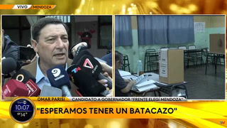 Elecciones en Mendoza. Omar Parisi: "Yo no he fallado, la autocrítica la tiene que dar el PJ y los dirigentes"