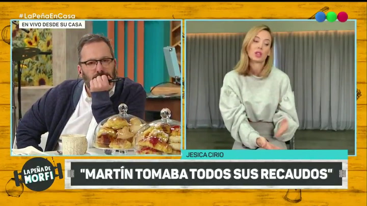 Jésica Cirio habló de la salud de Martín Insaurralde - Fuente: Telefe