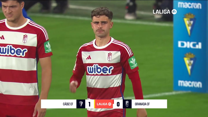 Cdiz 1-0 Granada: resumen y gol | LaLiga EA Sports (J30)
