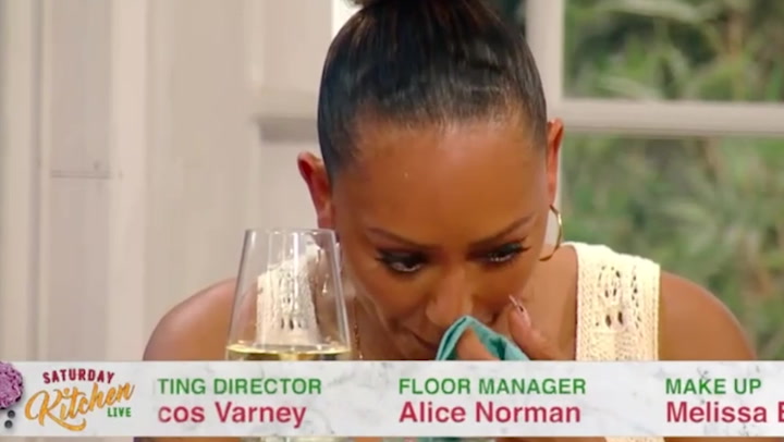Mel B spits out food and claims it is 'horrible' during Saturday Morning Kitchen appearance