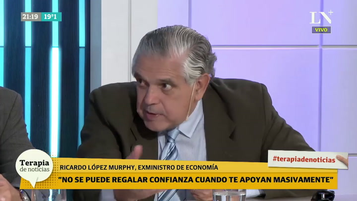 Ricardo López Murphy:'Después de la elección, quedan 10 años de mucha disciplina'