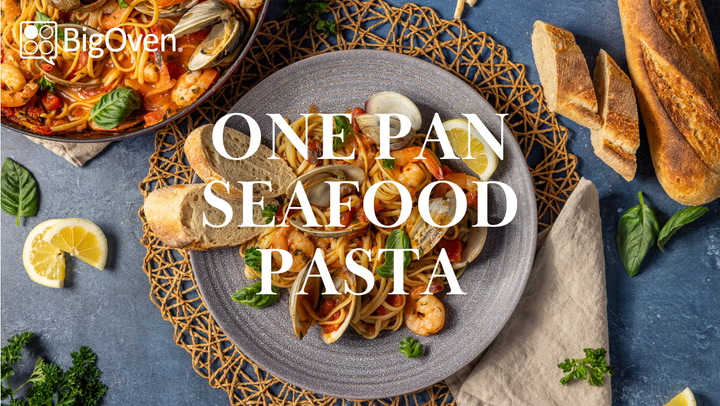 One Pan Seafood Pasta
