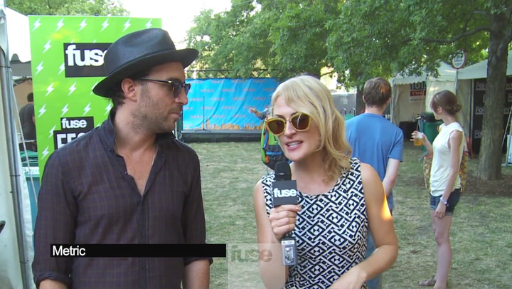 Festivals: Lollapalooza: Metric Tell Us About Their New BFF, Lou Reed