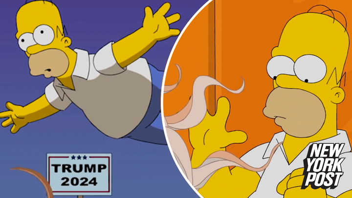 The Simpsons' predicted Donald Trump's 2024 presidential run in 2015