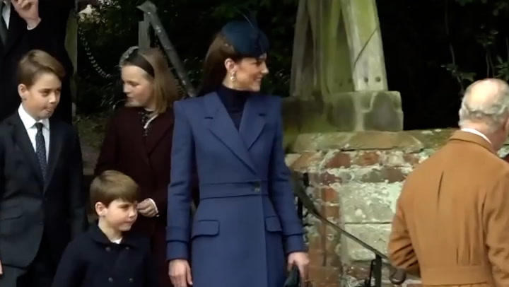Princess of Wales seen attending Christmas service at Sandringham