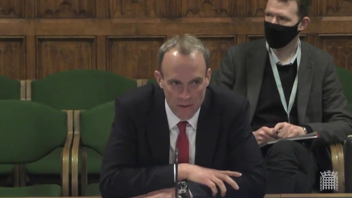 Dominic Raab told to ‘eat his words’ for calling feminists ‘obnoxious bigots’