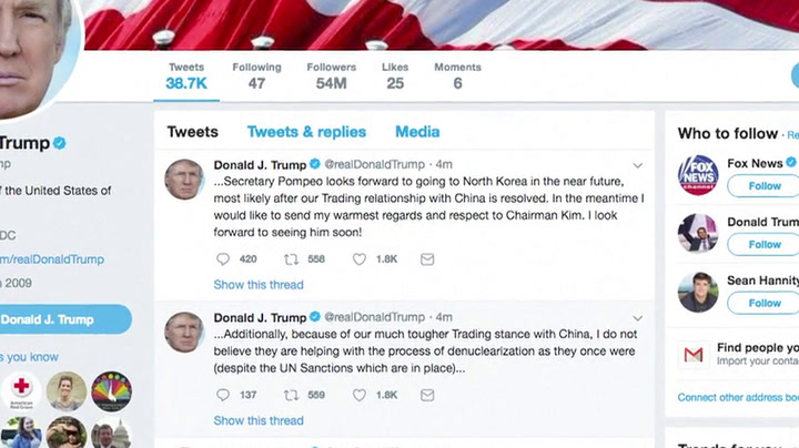 Trump cancela viaje de su secretario de Estado a Corea del Norte - Fuente: AFP