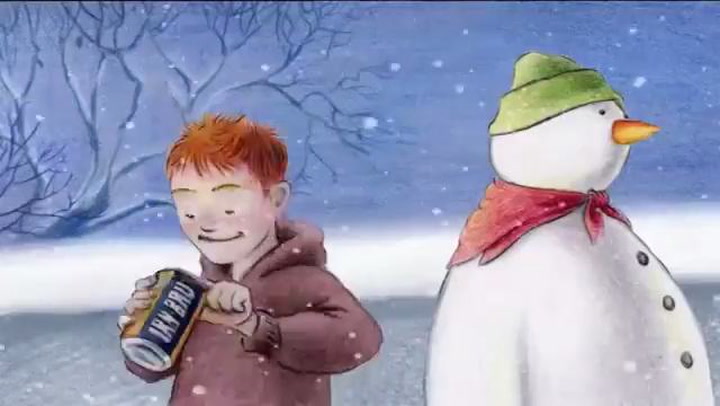 Irn Brus Iconic Christmas Snowman Advert Is Back And Heres Where You 