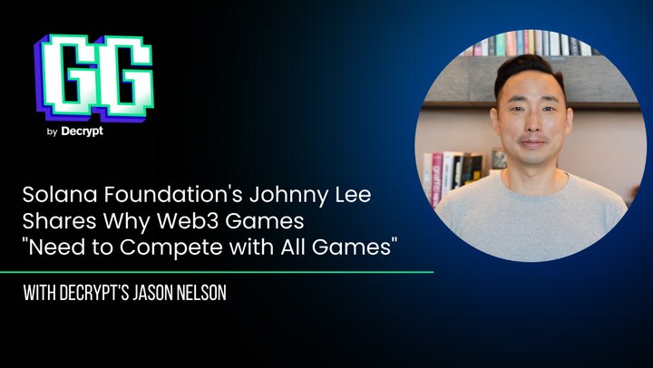Web3 Games Need to Compete with All Games, Says Solana Foundation GM