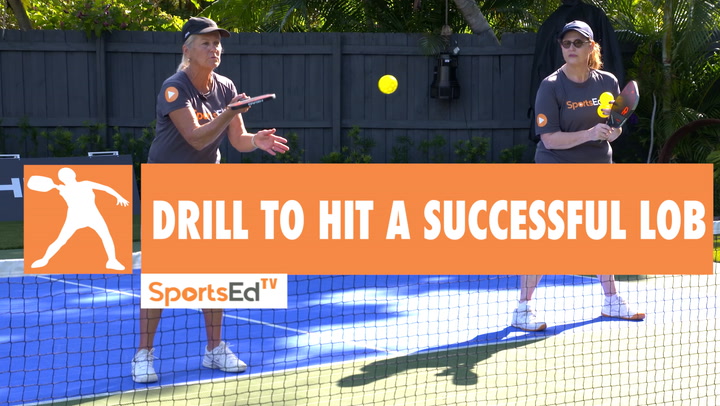 Pickleball Drills To Hit Offensive Lobs