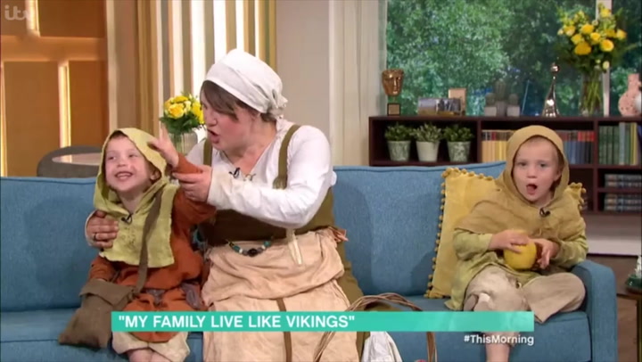 Rochelle Humes shouted at by 'Viking child' on This Morning