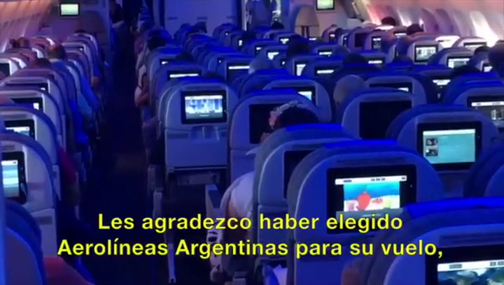 La queja de un piloto de Aerolineas Argentinas en pleno vuelo
