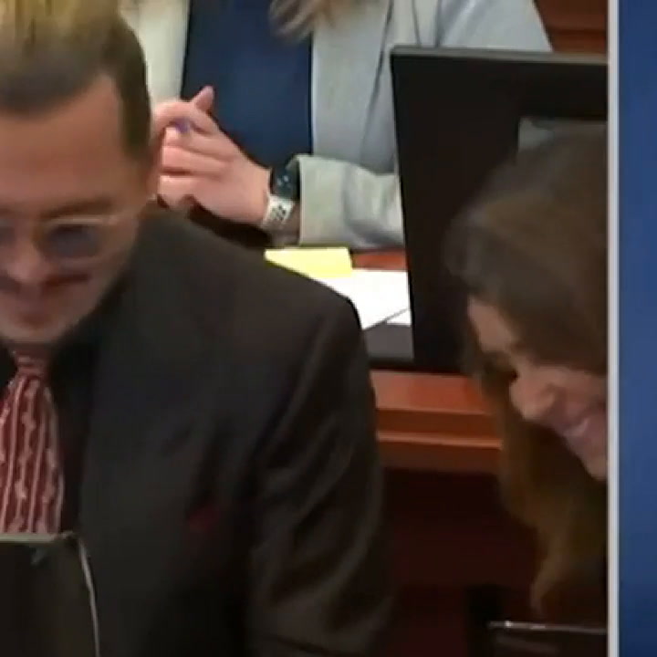 Johnny Depp y su cercanía con su abogada Camille en el juicio contra Amber Heard