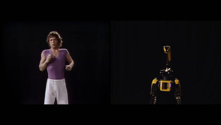 Robot rollinga: el homenaje de Boston Dynamics a The Rolling Stones