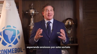 El discurso de Alejandro Domínguez previo al sorteo de las Copas