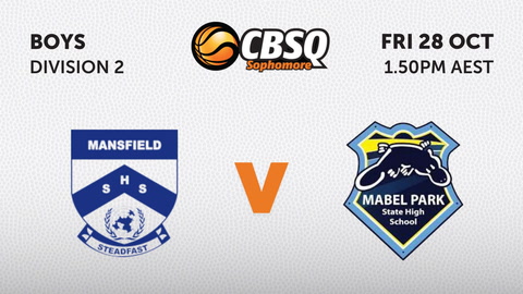 Mansfield State High School v Mabel Park State High School