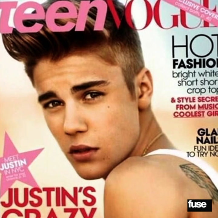 Justin Bieber Teen Vogue Cover Preview