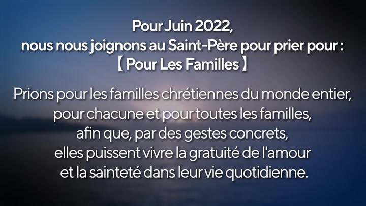 Juin 2022 - Pour les familles