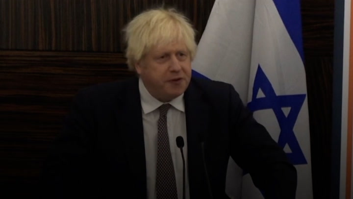 Boris Johnson says Israel has right to defend itself ‘for the sake of peace’