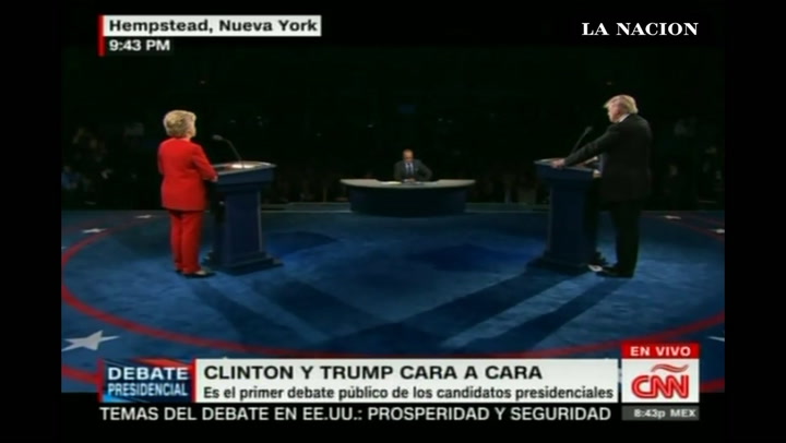 Elecciones en EEUU - Clinton y Trump debaten sobre la raza y la violencia en EEUU - Fuente CNN