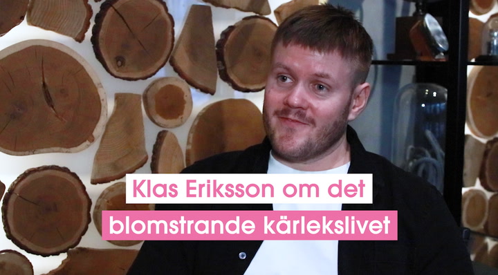 Klas Eriksson om stödet från flickvännen under inspelningen av The Island Sverige