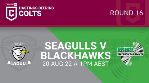Tweed Seagulls U20 - HDC v Townsville Blackhawks U21 - HDC
