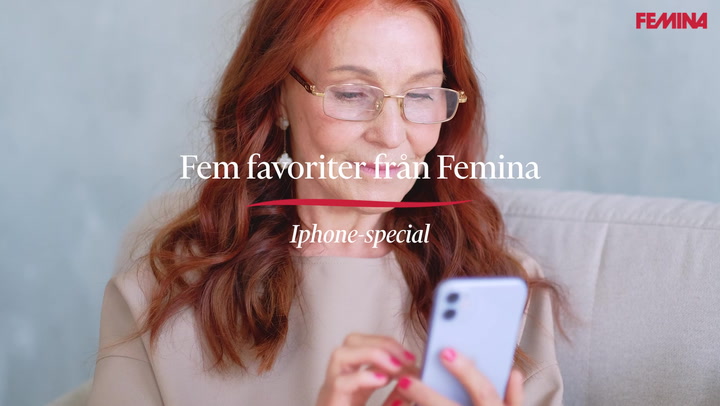 VIDEO: Fem favoriter från Femina – Iphone-special