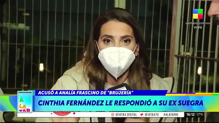 Cinthia Fernández apuntó contra la madre de Defederico con una dura acusación