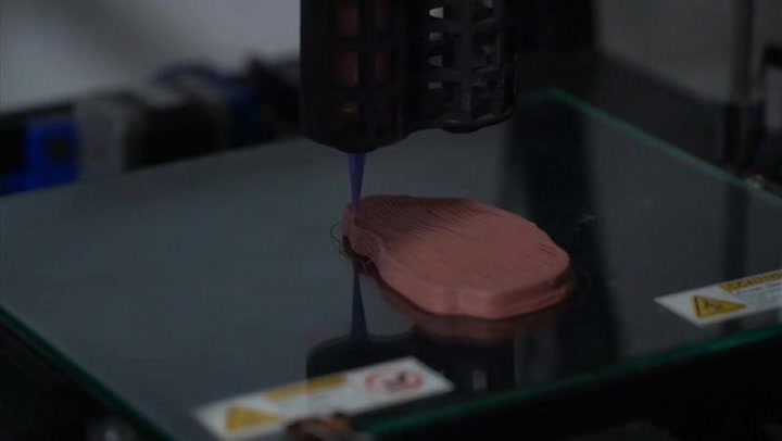 ¿Comerías un filete vegetal hecho por una impresora 3D?
